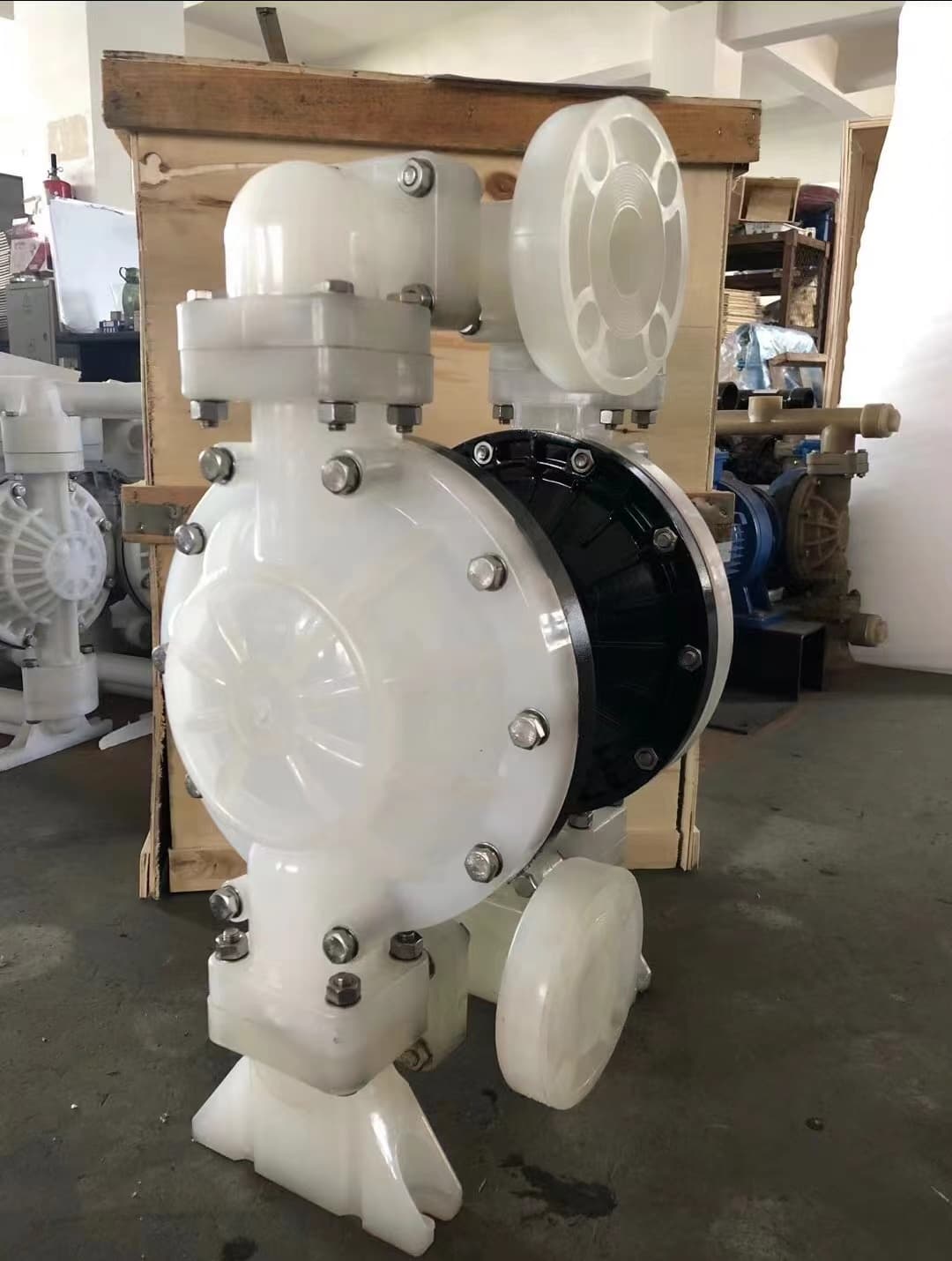 QBY Diaphragm Pump – Self-Priming Up to 7 Meters, No Foot Valve Needed — QBY AODD Pump by Haquan