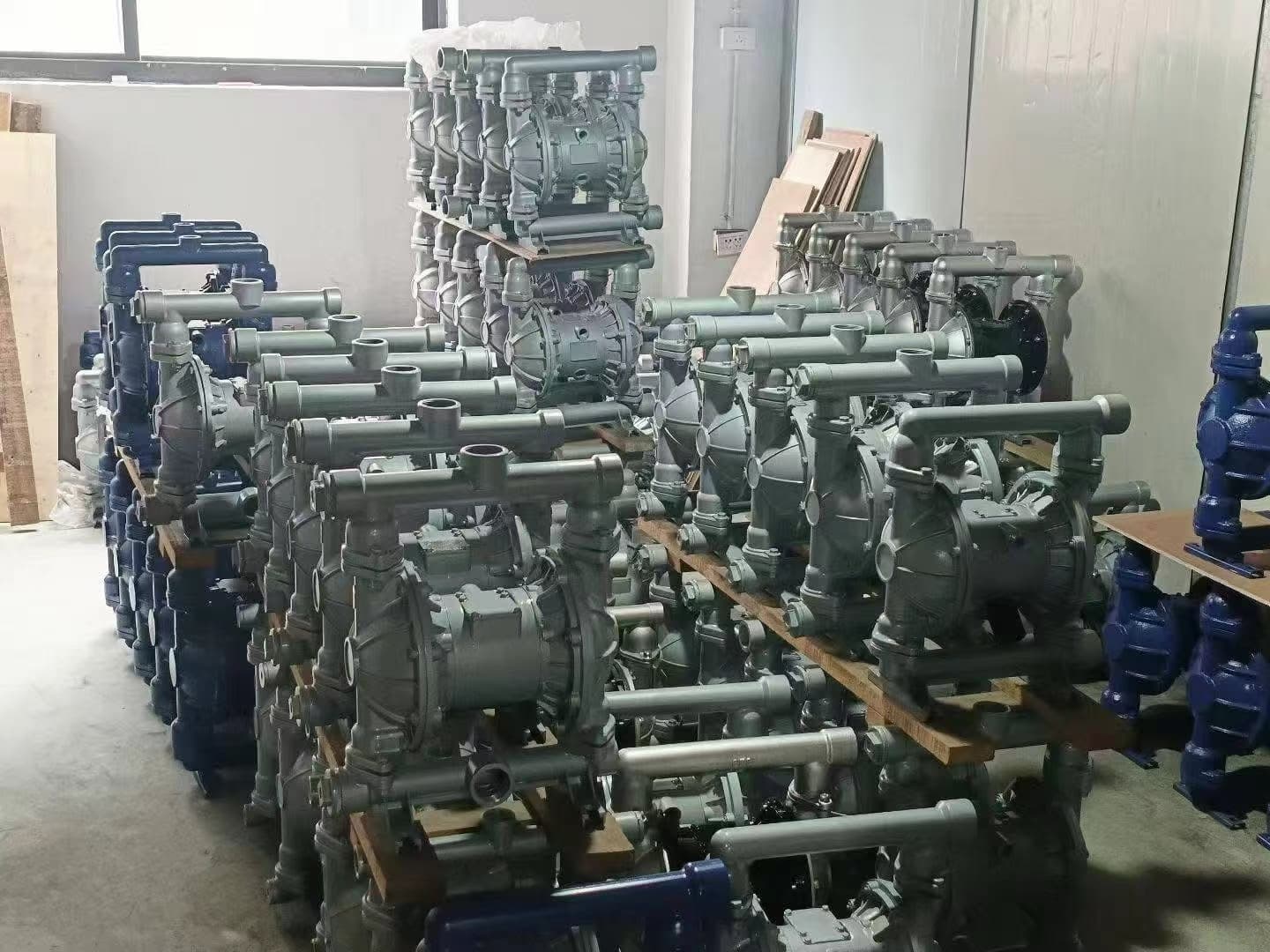 QBY-80 and QBY-100 – Large Frame Pumps for High Volume Transfer — QBY AODD Pump by Haquan