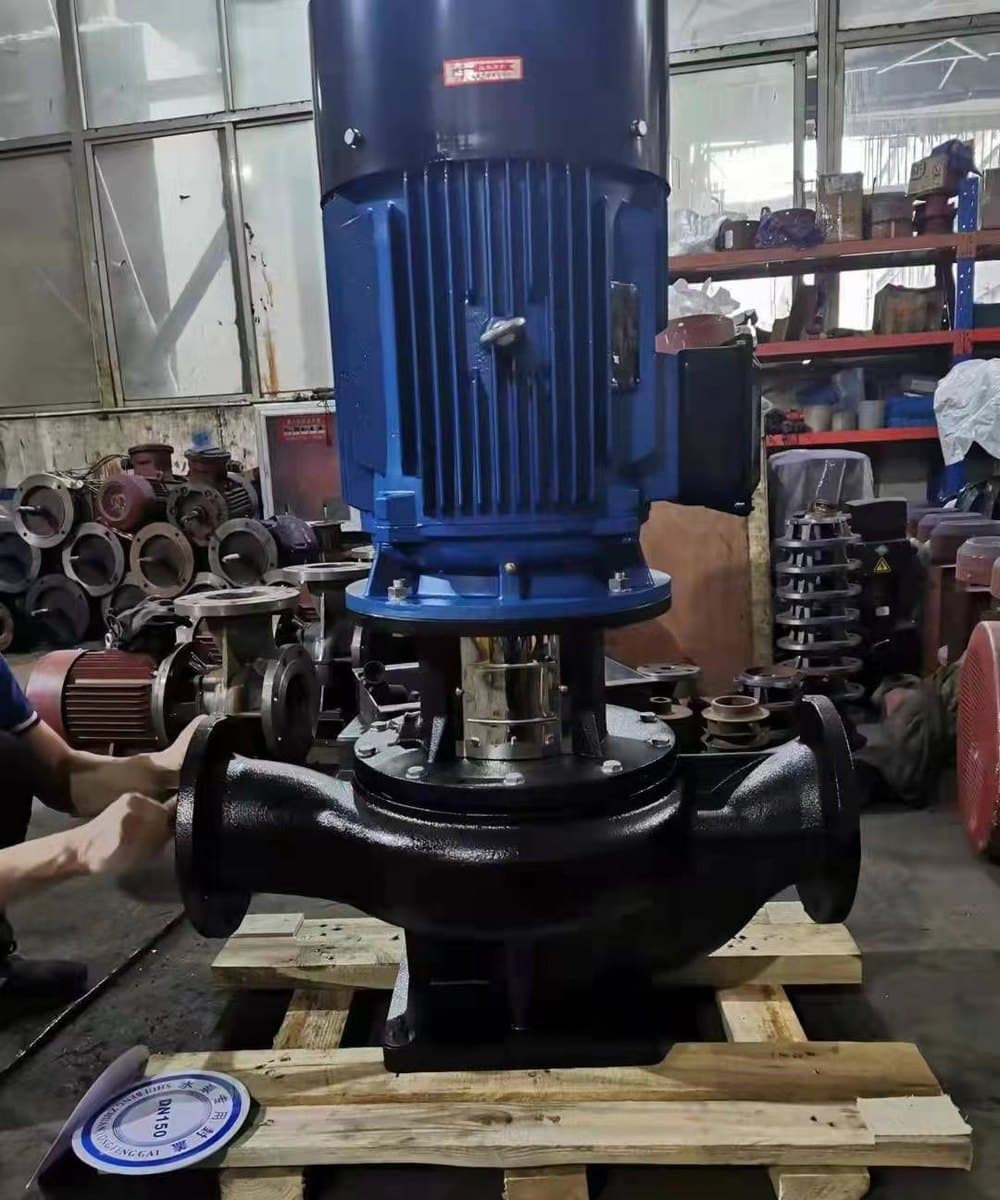 Vertical Inline Pump Supplied with Counter Flanges, Bolts and a Spare Seal — Blog by Haquan