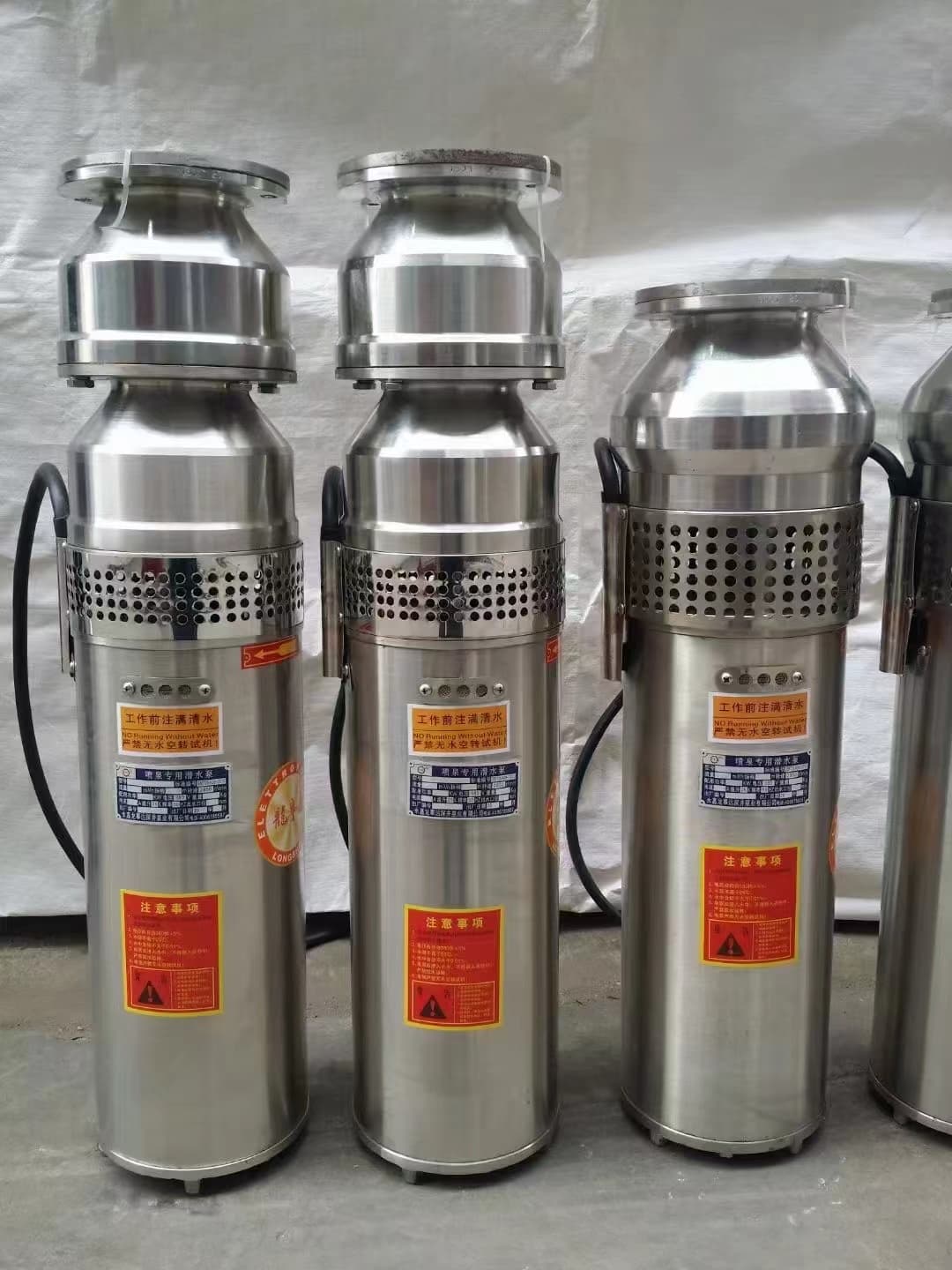 Fountain Pumps: Stainless Steel and 24 V Low-Voltage DC Models — Deep Well Pumps by Haquan