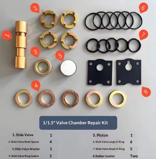 Wilden T15 Air Valve Assembly 15-2000-07 (Brass) — Genuine Wilden AODD Diaphragm Pumps & Spare Parts